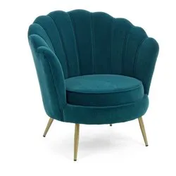 GILIOLA Poltrona Blu pavone - immagine 1