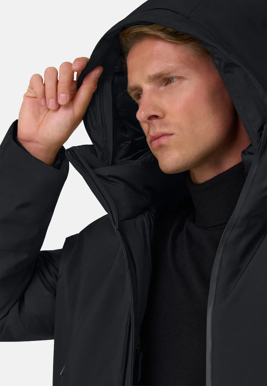 Boggi, Giubbotto In Tessuto Tecnico Imbottito, Uomo, Nero, Taglia: XXXL - immagine 5