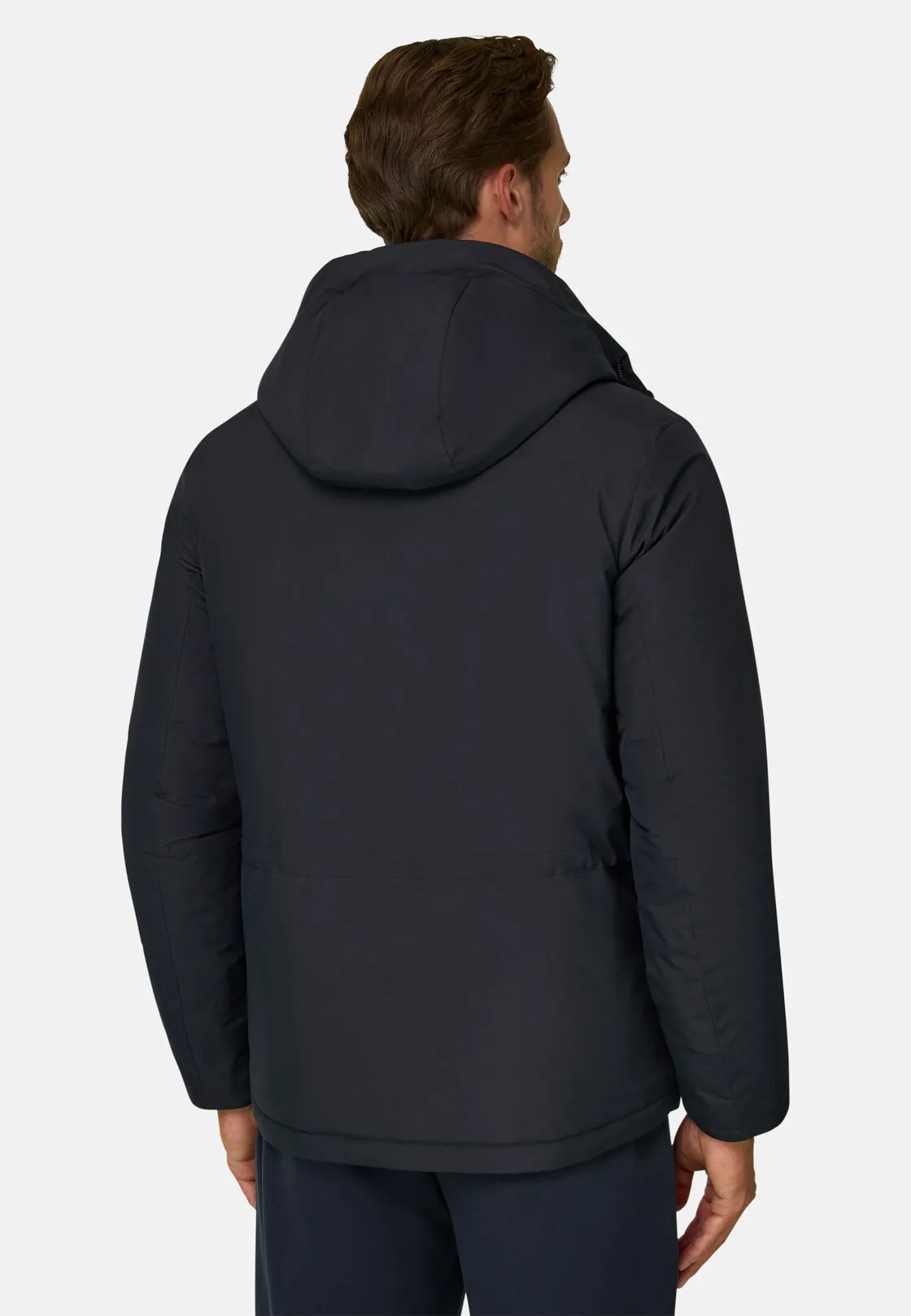 Boggi, Giubbotto In Tessuto Tecnico Imbottito, Uomo, Navy, Taglia: XL - immagine 4