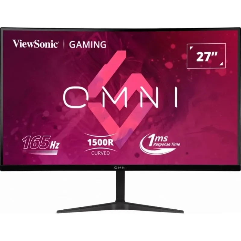 ViewSonic VX Series VX2718-PC-MHDJ LCD da 27" Full HD 165 Hz FreeSync Curva Premium - immagine 1