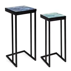 REEF Set tavolini Nero - immagine 1
