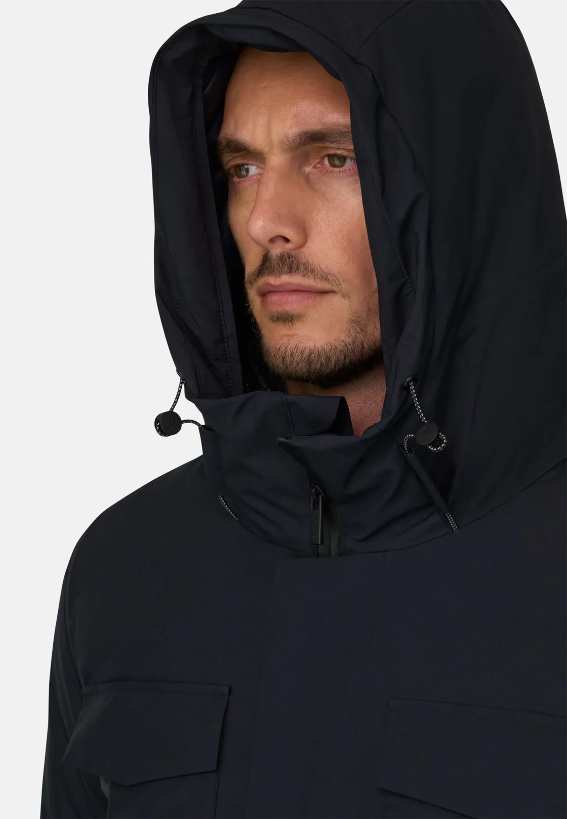 Boggi, Giubbotto In Tessuto Tecnico Imbottito, Uomo, Navy, Taglia: XL - immagine 3