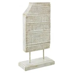 Soprammobile poliresina (17,5x8x33cm) Manoscritto YOMA 0182210 - immagine 1