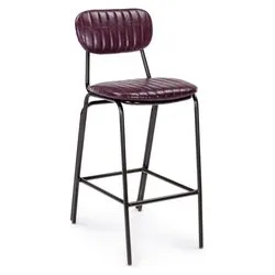 DEBBIE Sgabello Bordeaux - immagine 1