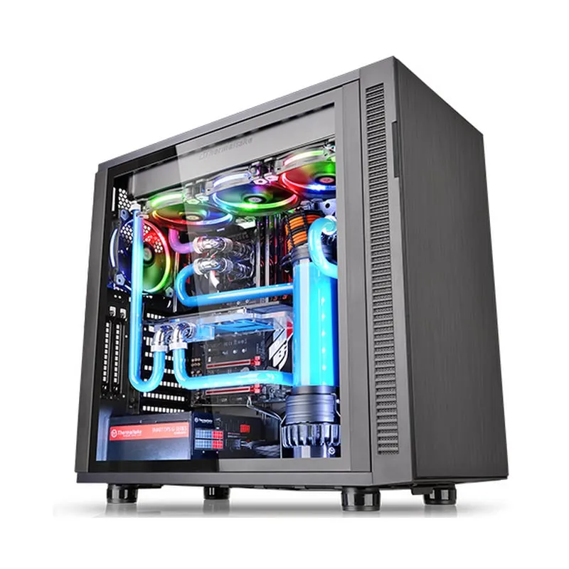 Soppressore Thermaltake F31 Vetro temperato Nero - immagine 1