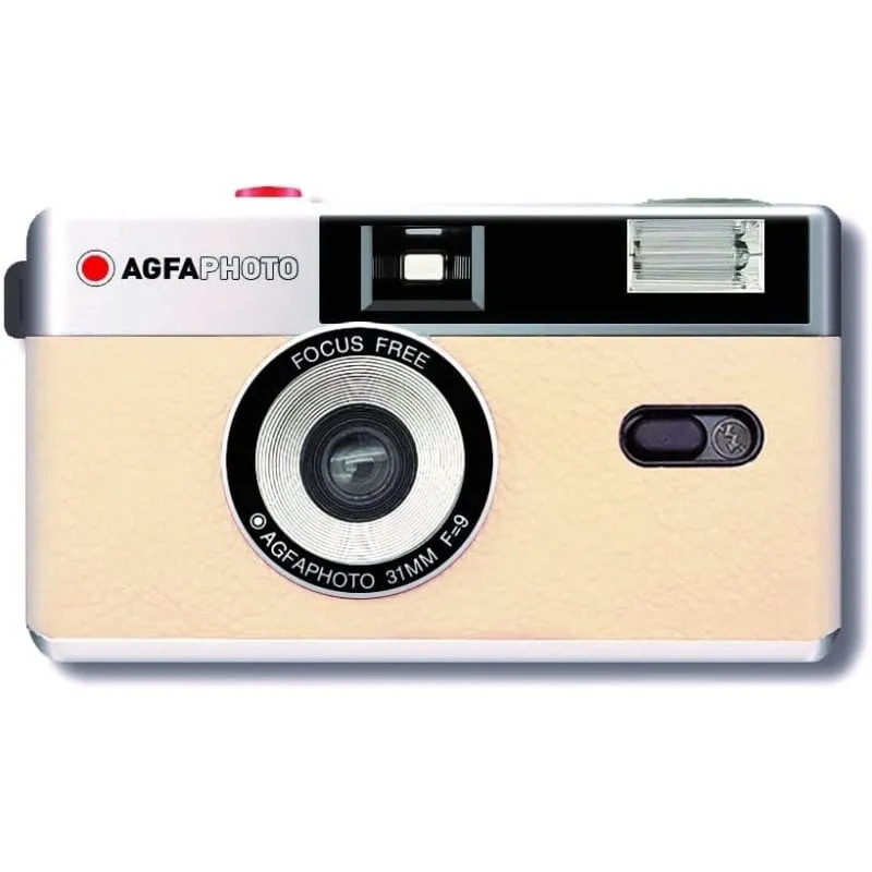 Fotocamera analogica AgfaPhoto 35 mm Beige - immagine 1