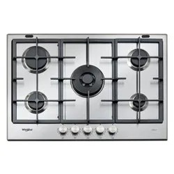 Piano cottura gas 5 zone Gmal 7522 Ixl Inox (75cm) - immagine 1