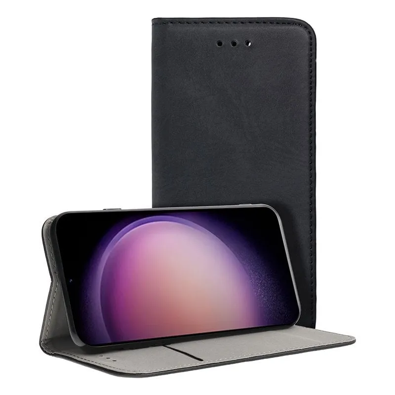 Custodia Flip Cover nera fantastica per Samsung S916 Galaxy S23 Plus - immagine 1