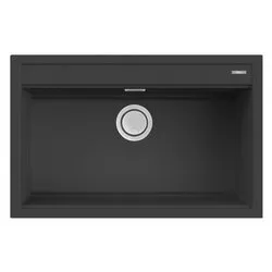 Lavello 1 vasca (79x51cm) BEST 130 Antracite Opaco LGB13059 - immagine 1