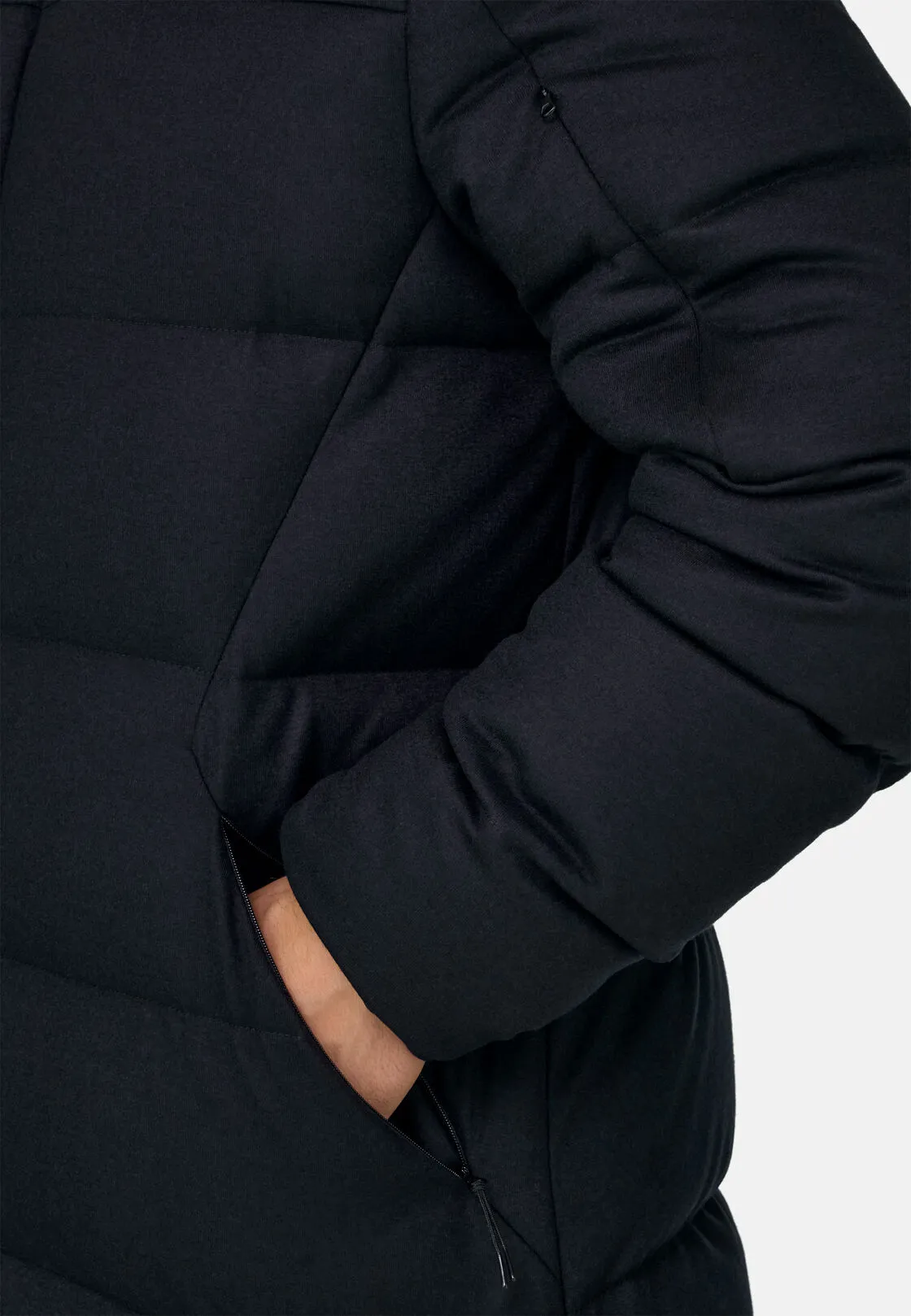 Boggi, Parka Imbottito In Misto Lana In Piuma D'oca, Uomo, Navy, Taglia: XXL - immagine 5