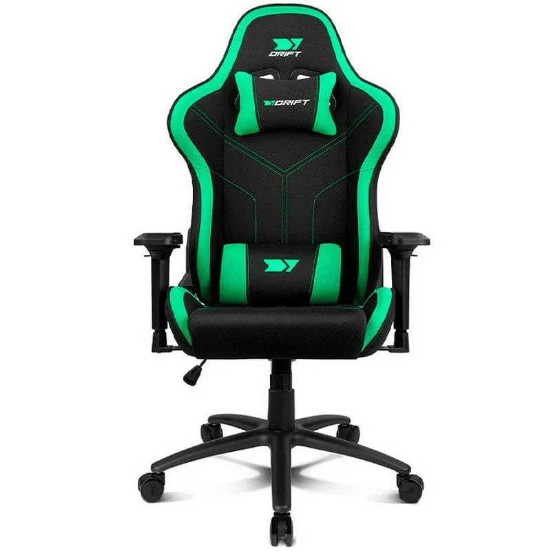 Sedia da gaming Drift DR110 Nero/Verde - immagine 1