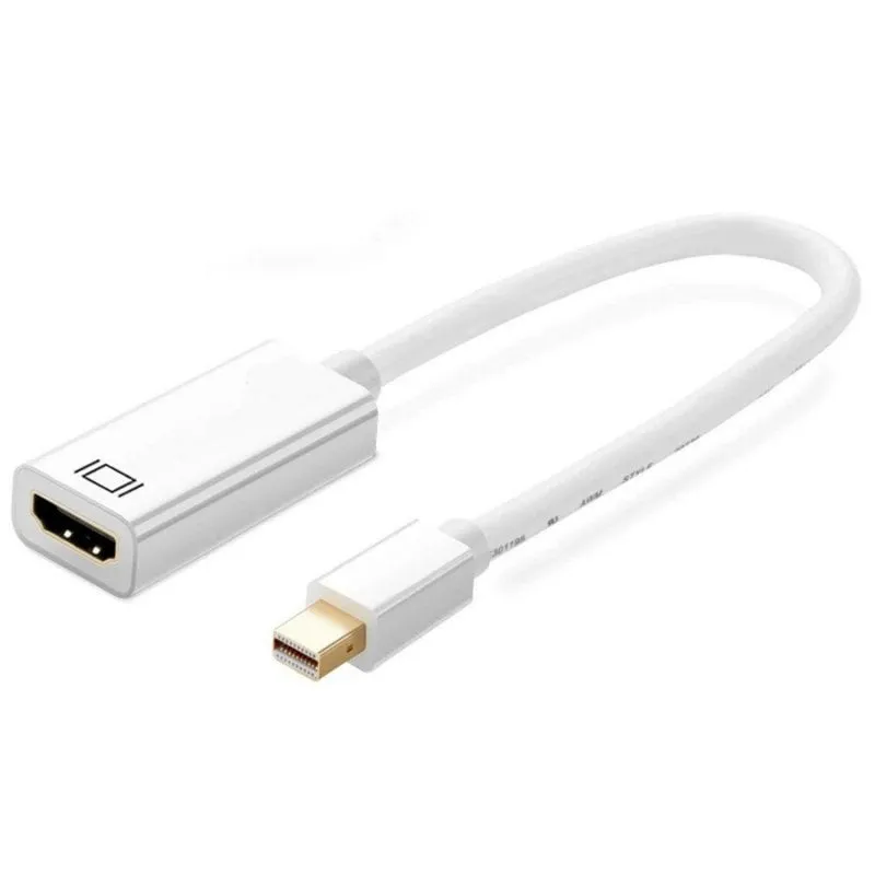 Ewent EC1458 cavo e adattatore video 0,15 m Mini DisplayPort HDMI tipo A (Standard) Bianco - immagine 1