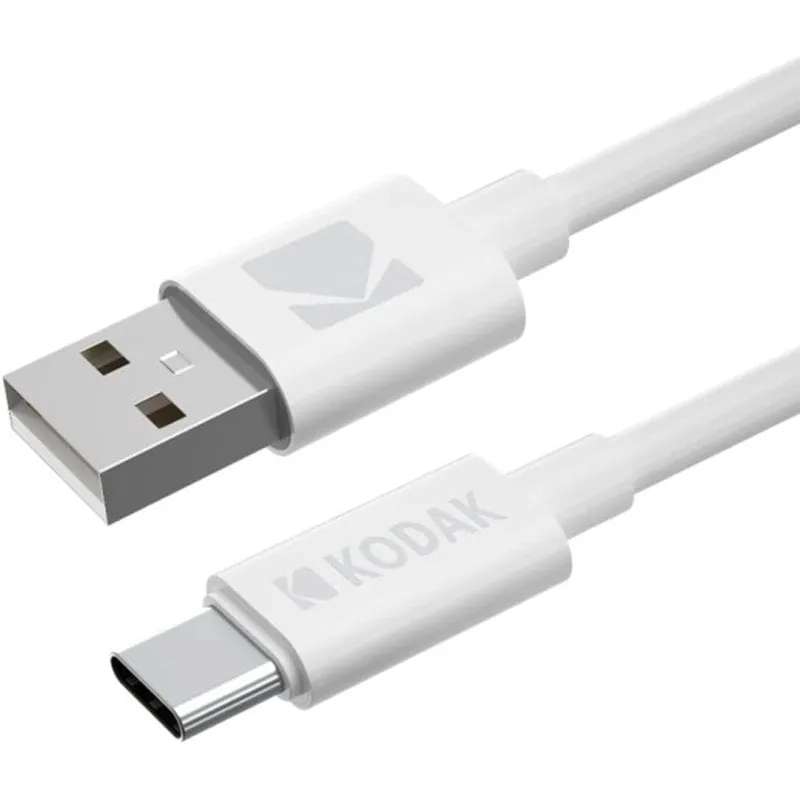 Cavo Kodak da USB a USB-C da 1 m bianco - immagine 1
