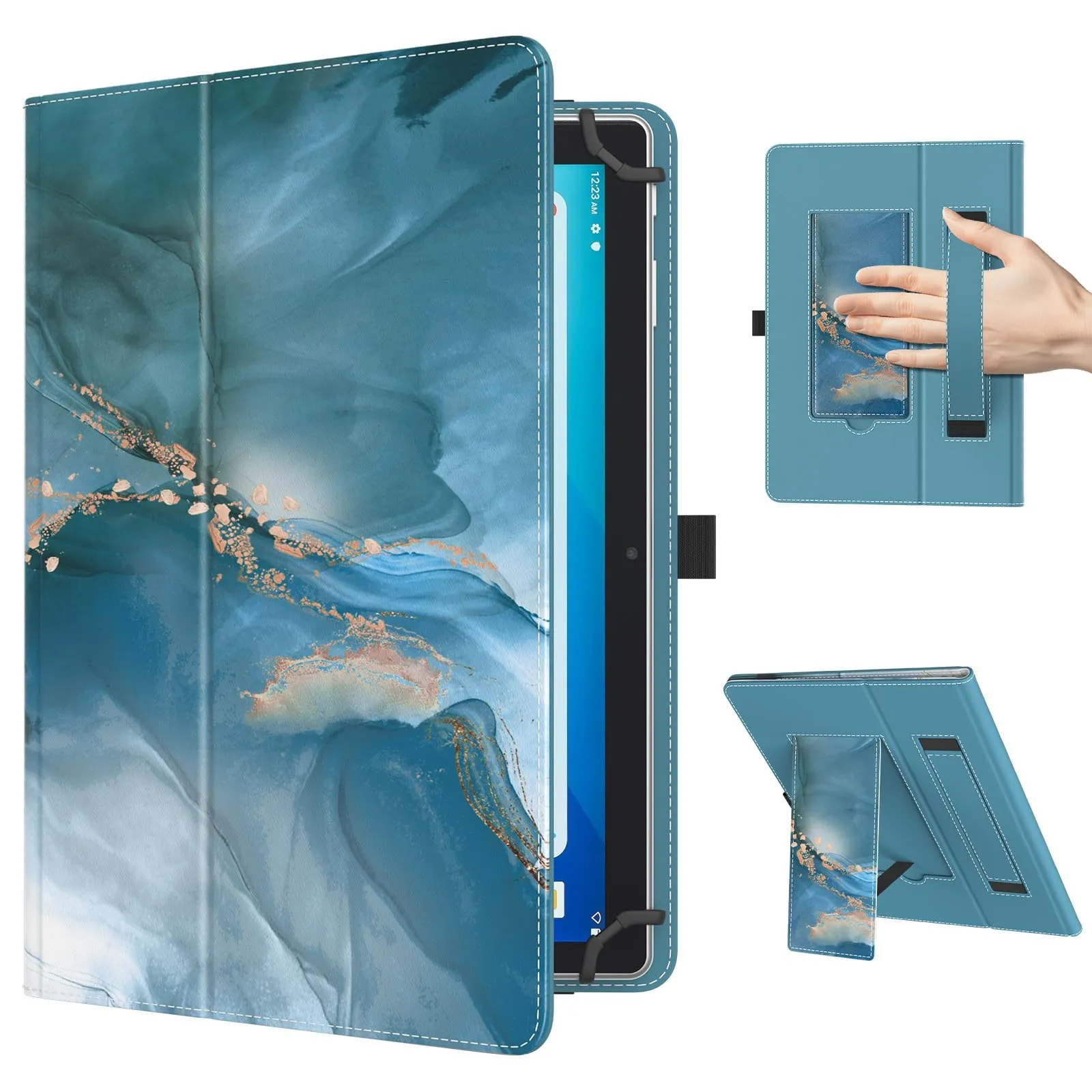TiMOVO Custodia Universale per Tablet Android 10,1" con Anello per Penna - immagine 8