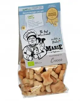 Marie La Pasticcera Biscotti Biologici per Cani 210 gr Cocco - immagine 1