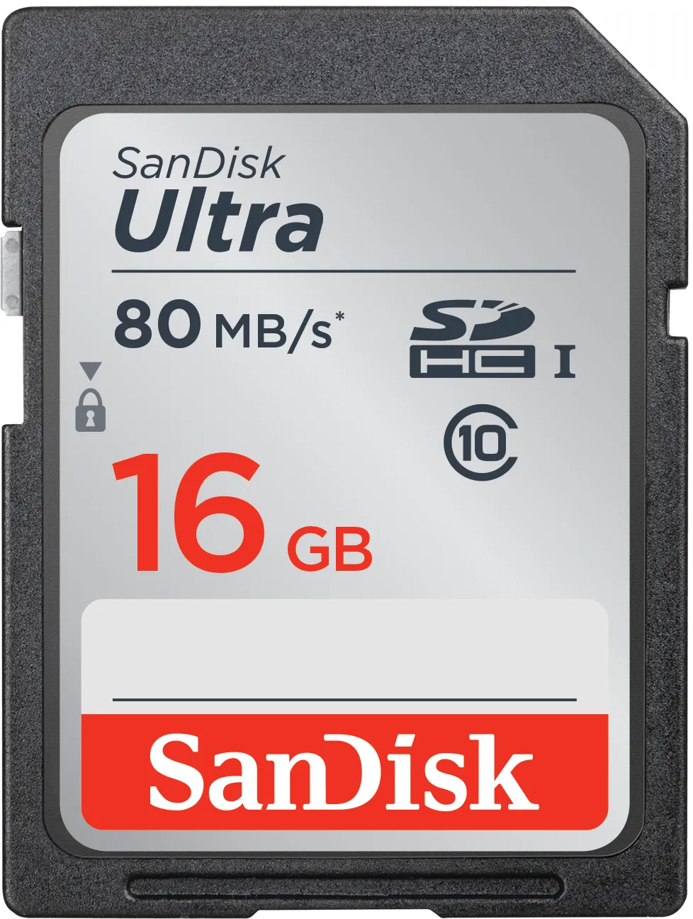 Scheda di memoria SDHC SanDisk Ultra, 16Gb, Classe 10 SDSDUNC-016G-GN6IN - immagine 1