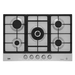 Piano cottura gas 5 zone FLAMEADJUST Hiaw 75226 Sxe PractiClean Inox (75cm) - immagine 1