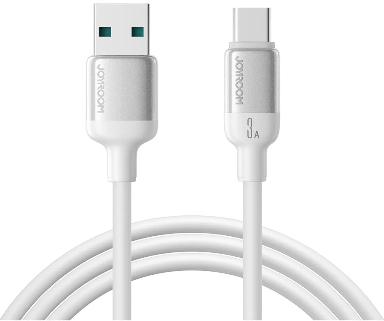 Cavo Dati e Ricarica USB-A - USB-C Joyroom S-A62 Lively, 18W, 1,2m, Bianco - immagine 1