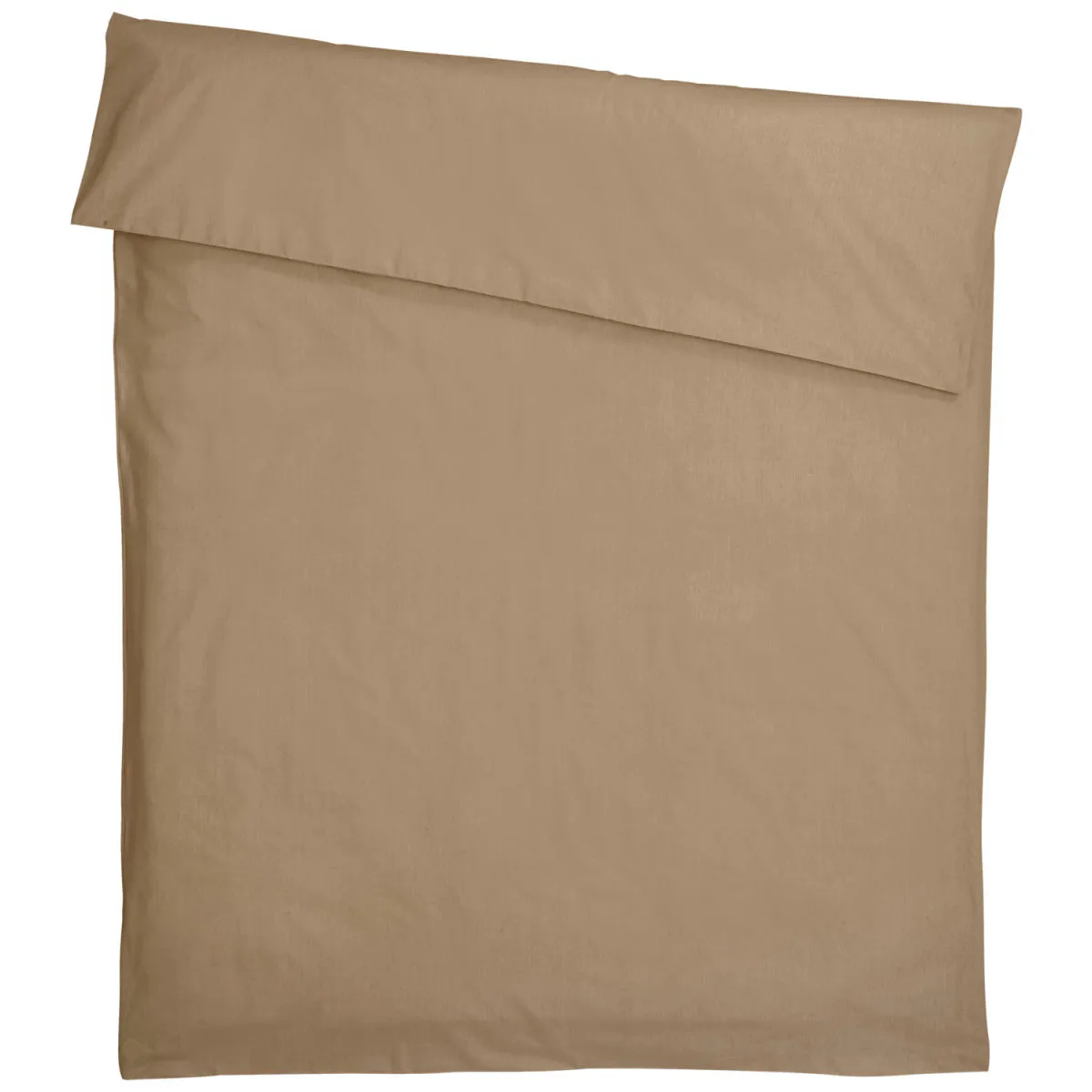 ERWIN M. Copripiumino Sienna; 155x220 cm (LxL); tortora - immagine 1