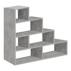 DOUBLE Db320k Libreria Cemento (150 x 145 h cm) Mobile KIT - immagine 1