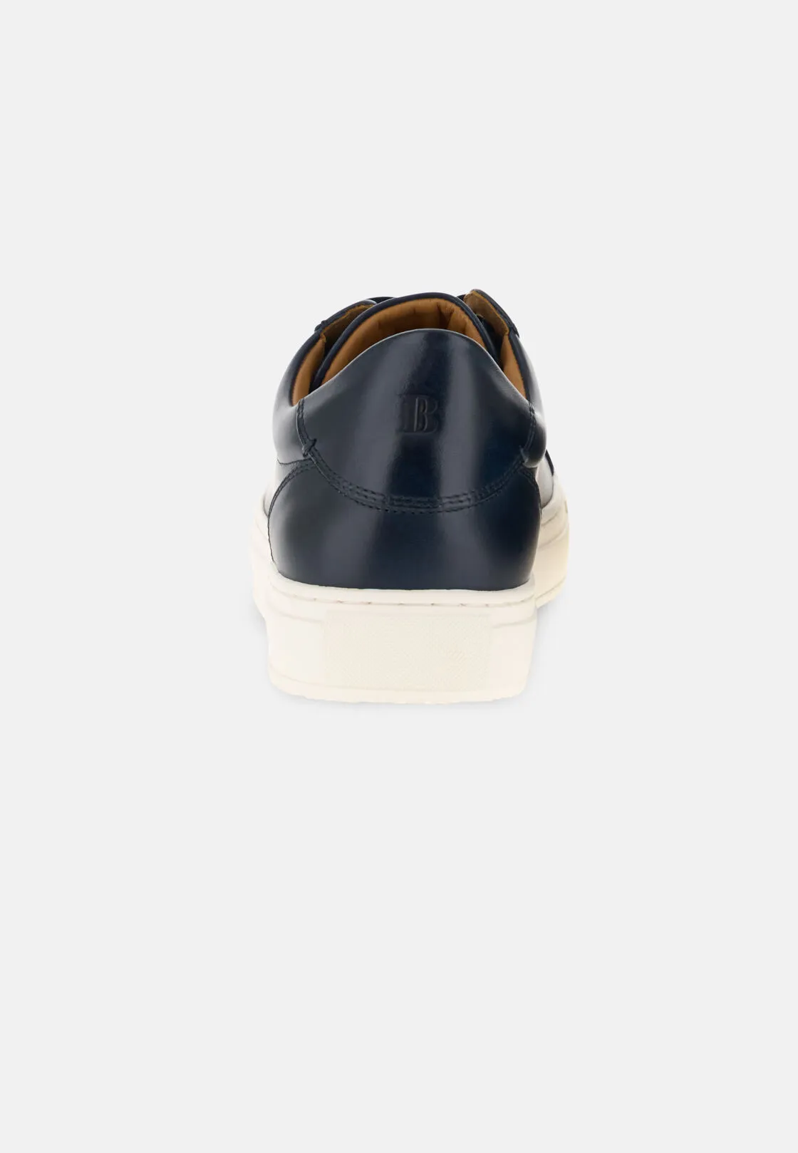 Boggi, Sneakers Navy In Pelle, Uomo, Navy, Taglia: 8-42 - immagine 5