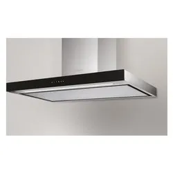 Cappa parete (60x48,4x94,1cm) PEARL Inox e Nero E061000100 - immagine 1