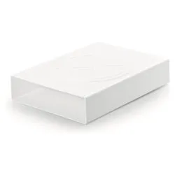 Raccordo tubo cappa rettangolare plastica Bianco AFC4021003 - immagine 1