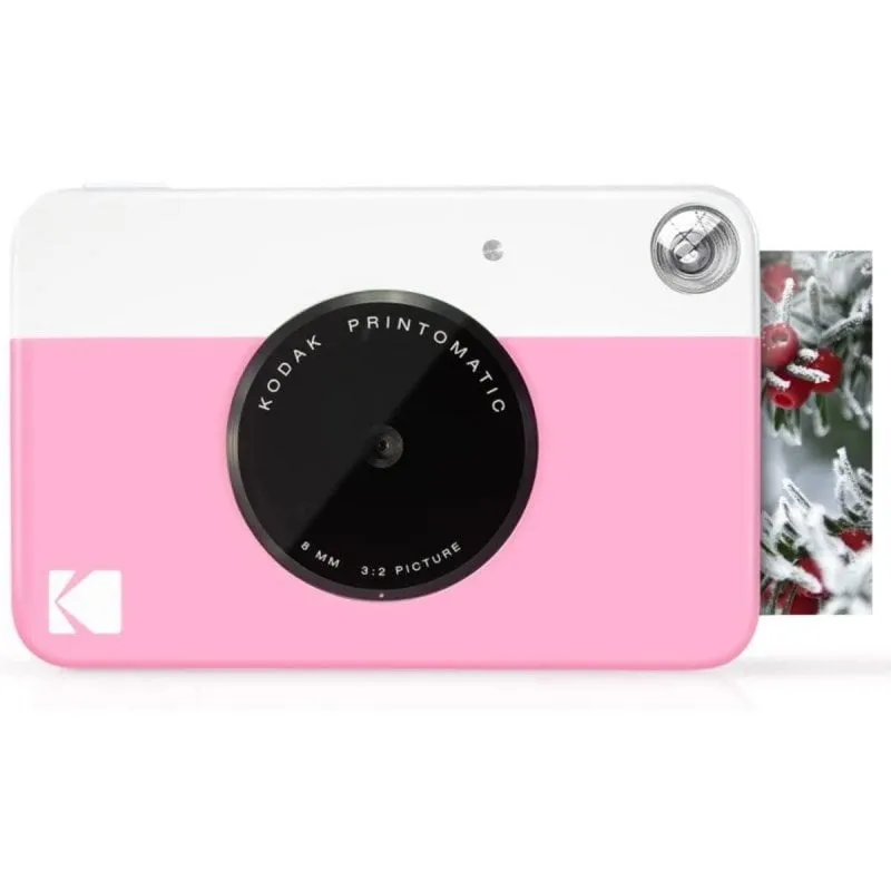 Fotocamera Digitale Compatta Kodak Printomatic 5 MP Sensore CMOS Flash Integrato Rosa - immagine 1