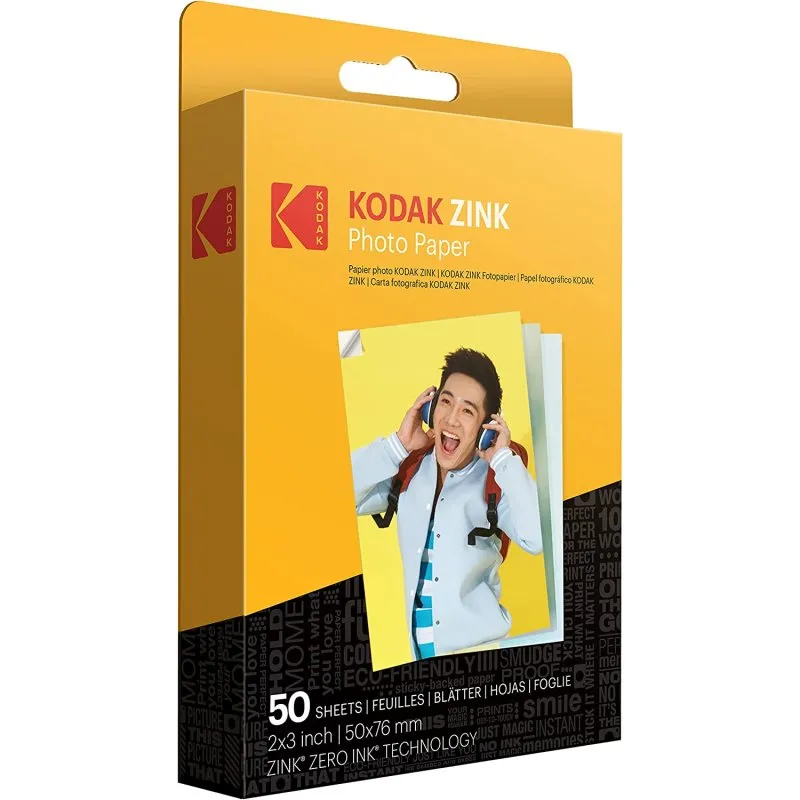 Pellicola istantanea Kodak ZINK Photo Paper 50 pezzo(i) 50 x 76 mm - immagine 1