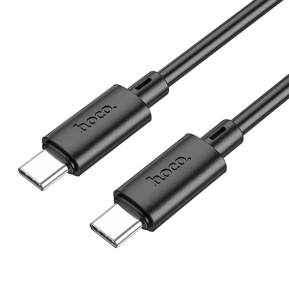 Cavo dati e ricarica USB-C - USB-C HOCO X88, 60W, 1m, nero - immagine 1