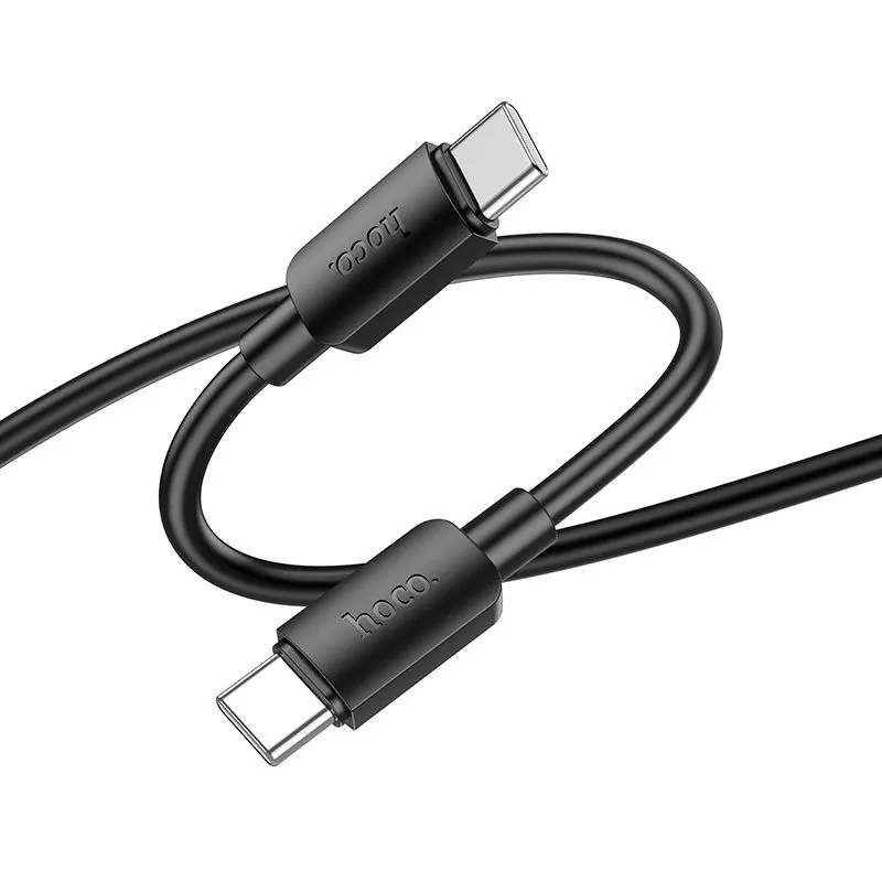 Cavo dati e ricarica USB-C - USB-C HOCO HOCO X96, 60W, 1m, nero - immagine 1
