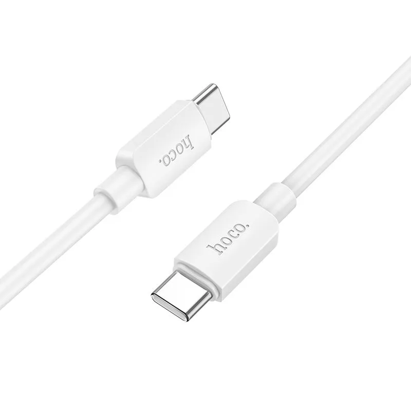 Cavo dati e ricarica USB-C - USB-C HOCO HOCO X96, 60W, 1m, bianco - immagine 1