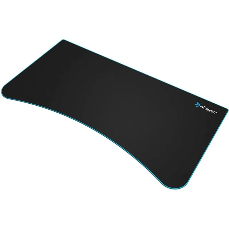 Alfombrilla Arozzi Arena Blue Border 160x82cm Nero Blu Gaming - immagine 1