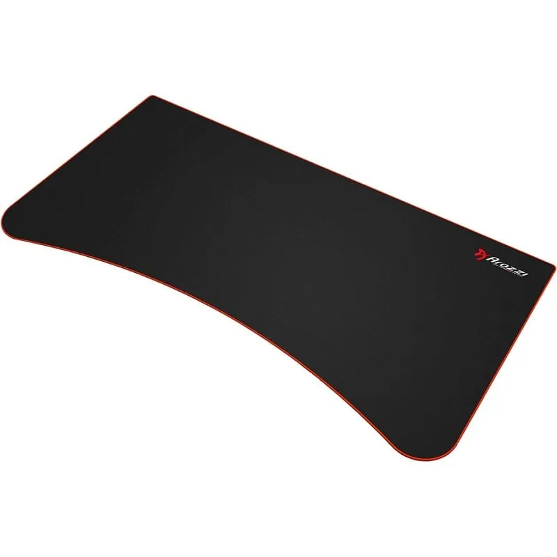 Tappetino da gaming Arozzi Arena con bordo rosso 160x82 cm Nero/Rosso - immagine 1