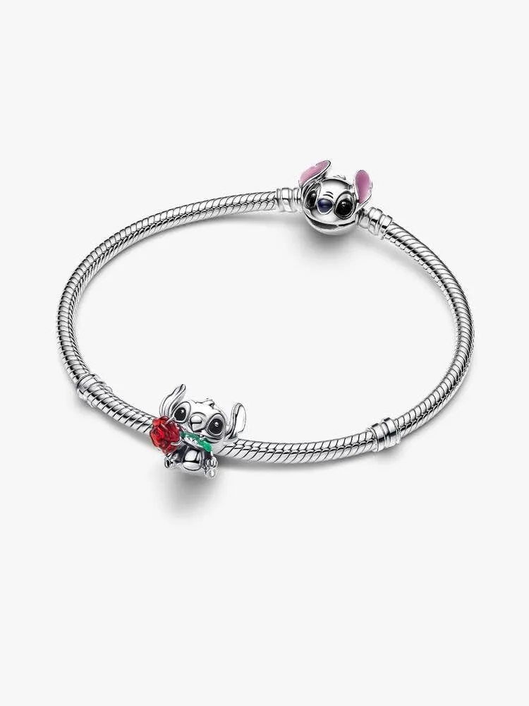 PANDORA Charm 794378C01 Stitch rose crystal - immagine 2