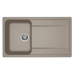 Lavello 1 vasca (86x50cm) LIFE 400 Tortora Opaco LG240043 - immagine 1