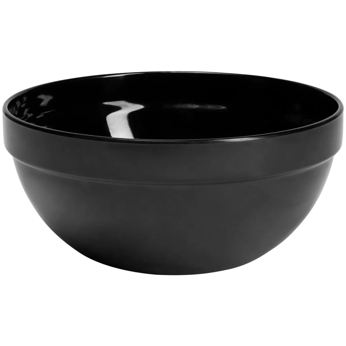 VEGA Ciotola da buffet Sektion; 2600 ml, 23x10 cm (ØxH); nero; rotonda - immagine 1