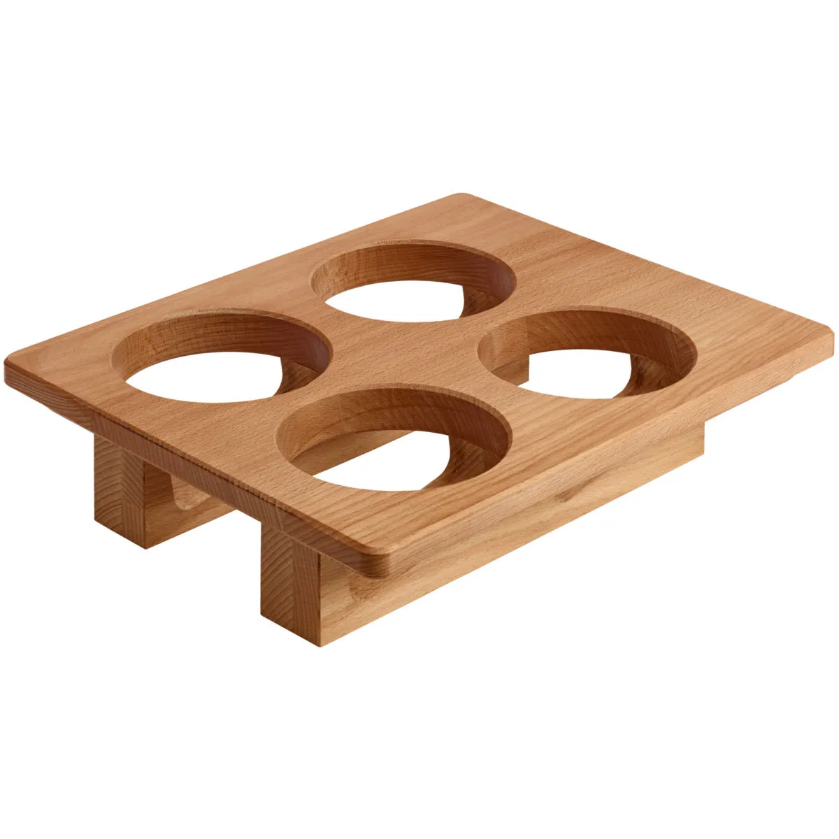 VEGA Contenitore per portaposate GN 1/2; 32.5x26.5x7.2 cm (LxLxH); faggio; rettangolare - immagine 1