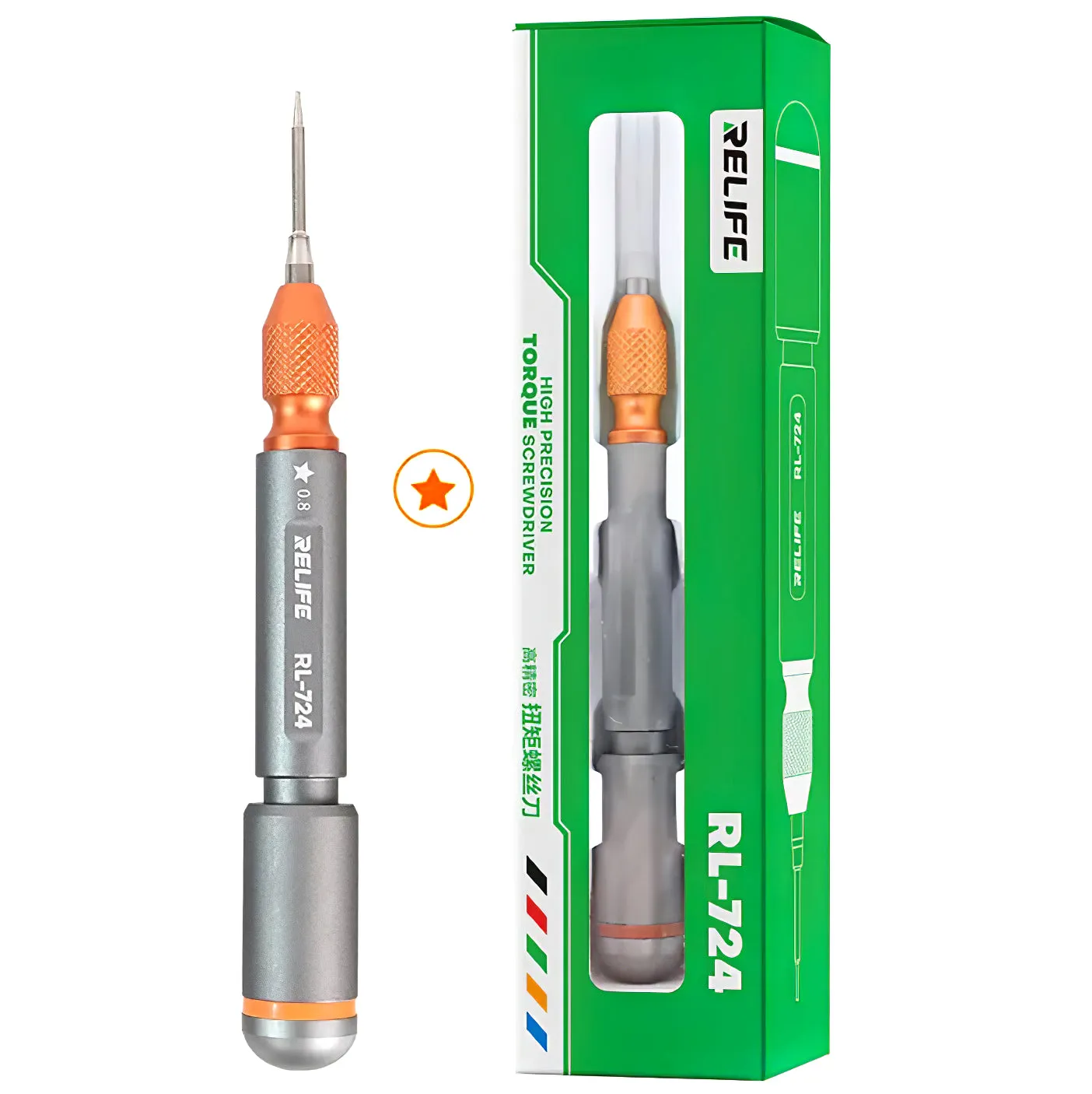 Cacciavite Relife RL-724, Pentalobe 0.8mm - immagine 1