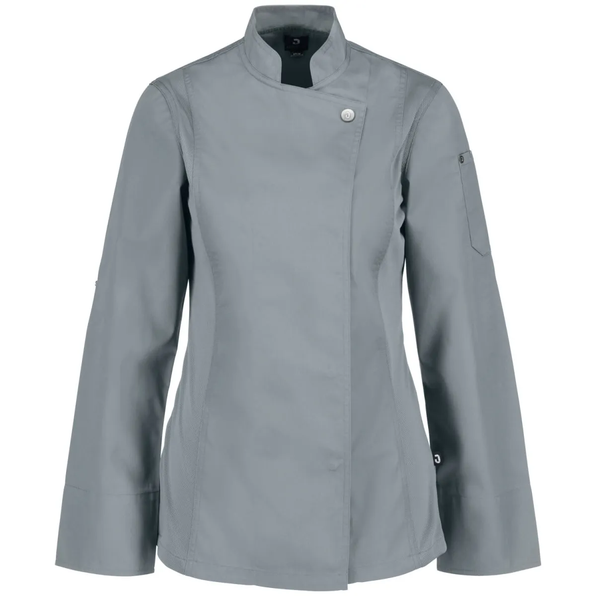JOBELINE Giacca da cuoca Carter maniche lunghe; Taglia 42; grigio - immagine 1