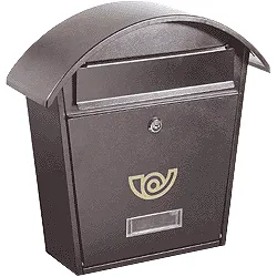 Cassetta posta con tettuccio (25x10,5x37cm) LIFTER Grigio ghisa 29CHALETVRGH - immagine 1