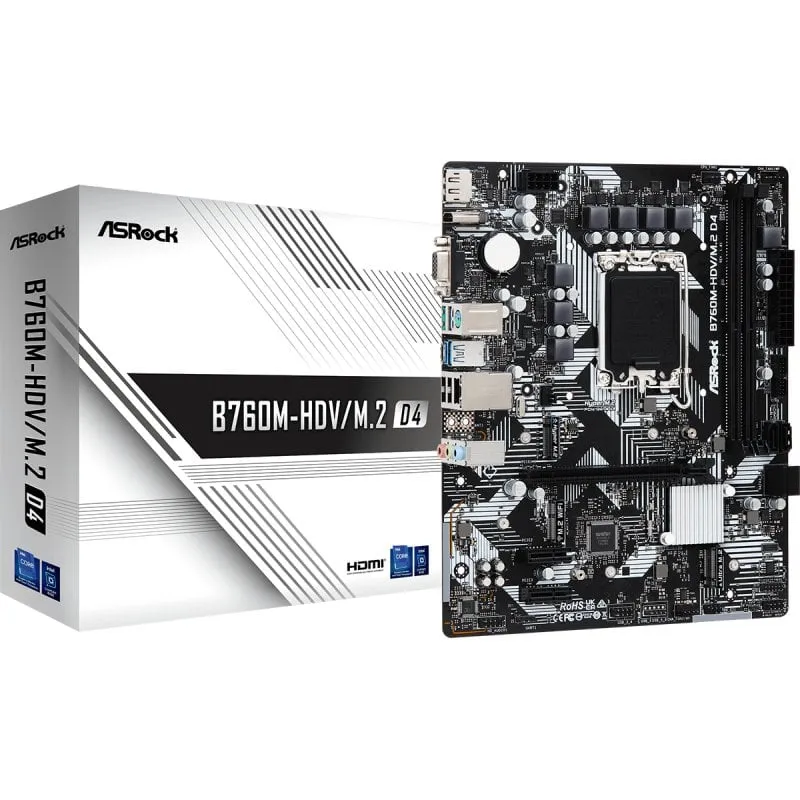 Asrock B760M-HDV/M.2 D4 - immagine 1