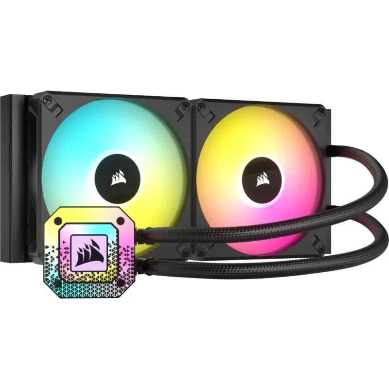 Kit di raffreddamento a liquido Corsair iCUE H115i ELITE CAPELLIX XT 280 mm Nero - immagine 1