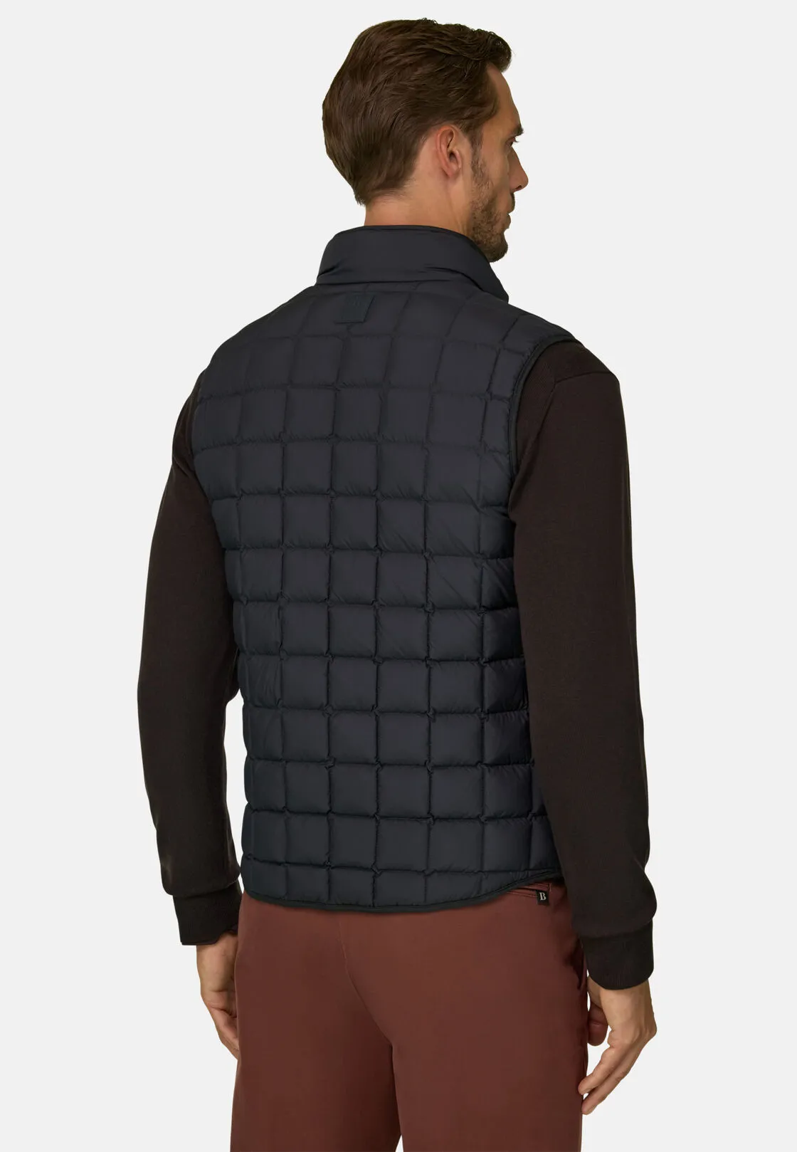 Boggi, Gilet In Piuma D'oca, Uomo, Navy, Taglia: XL - immagine 4