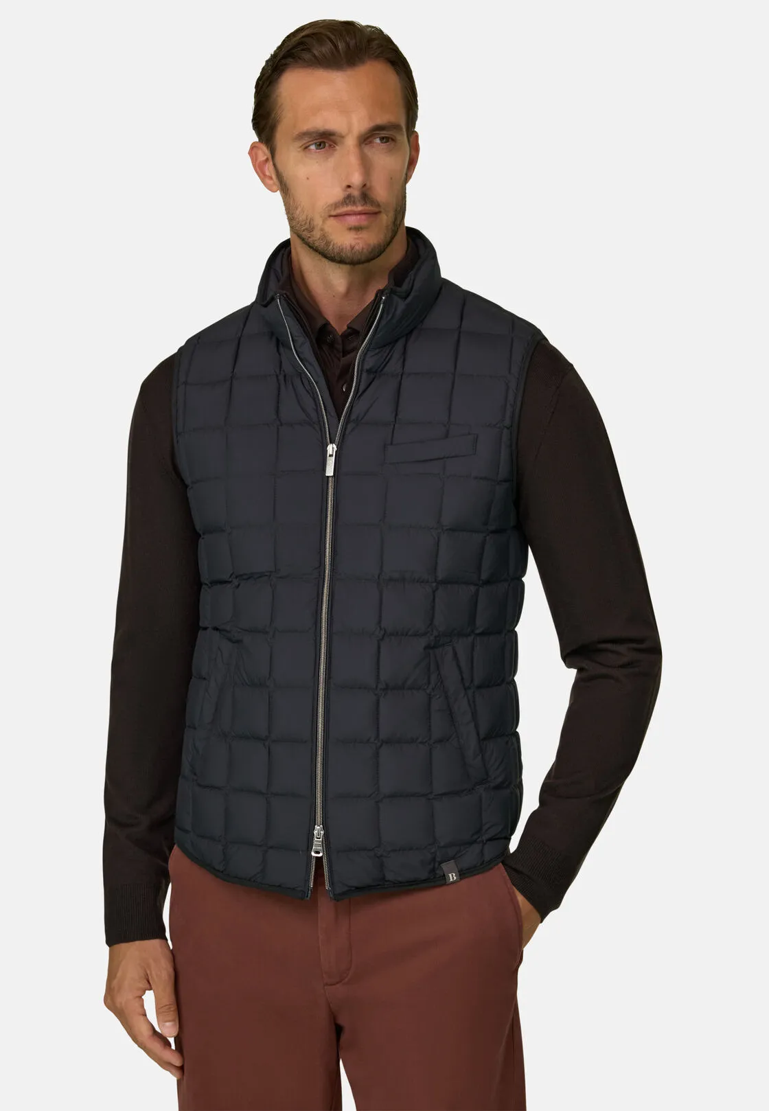 Boggi, Gilet In Piuma D'oca, Uomo, Navy, Taglia: XXL - immagine 1