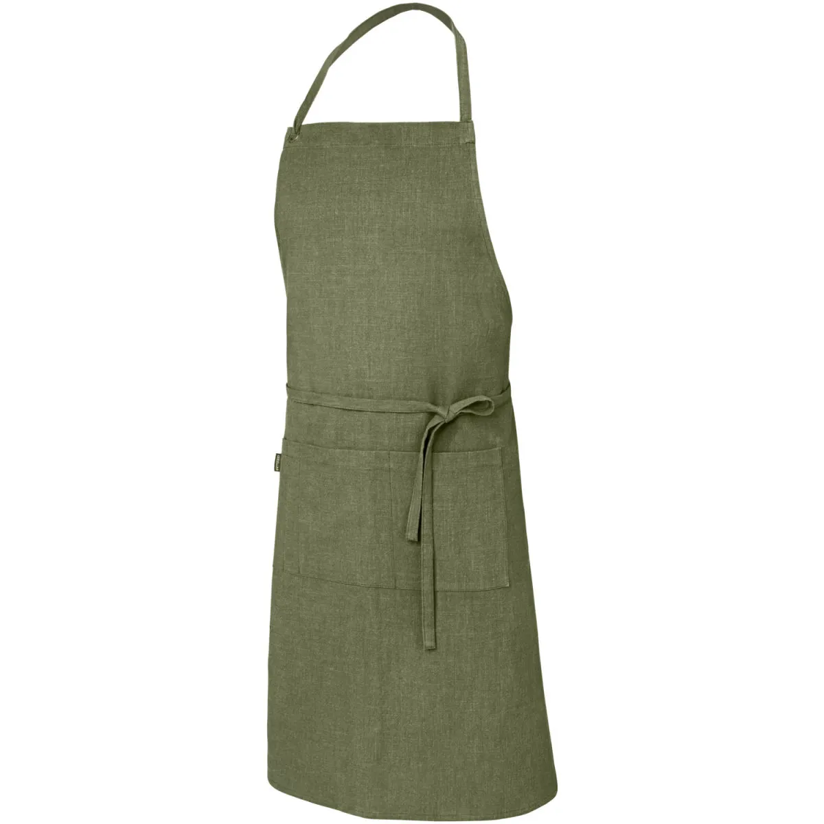 JOBELINE Grembiule con pettorina Ramie 88x80 (LxL); 88x80 cm (LxL); verde oliva - immagine 1