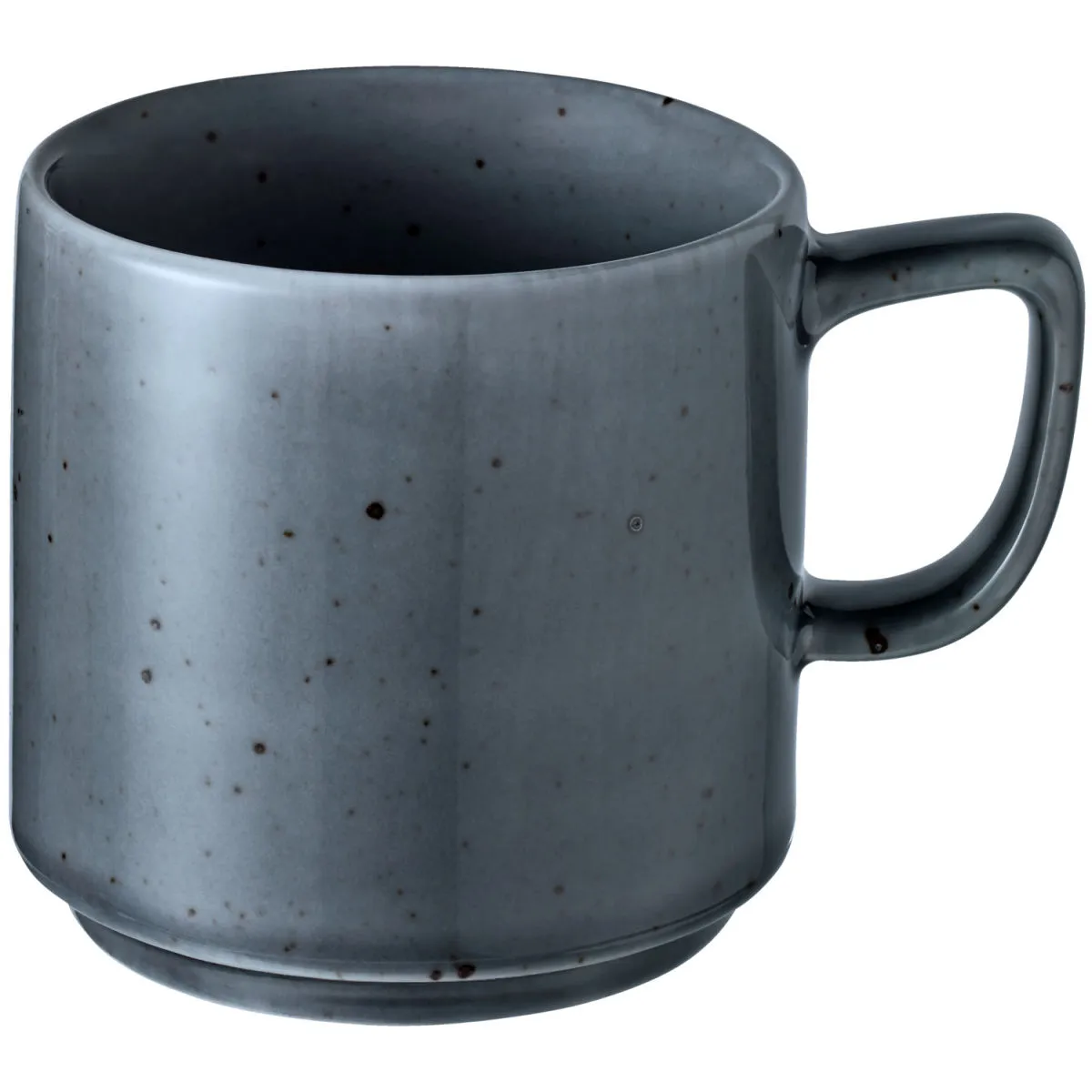 6x VEGA Tazzina caffè Alessia; 90 ml, 5.5x5.5 cm (ØxH); grigio; rotonda; 6 pz. / Pacco - immagine 1