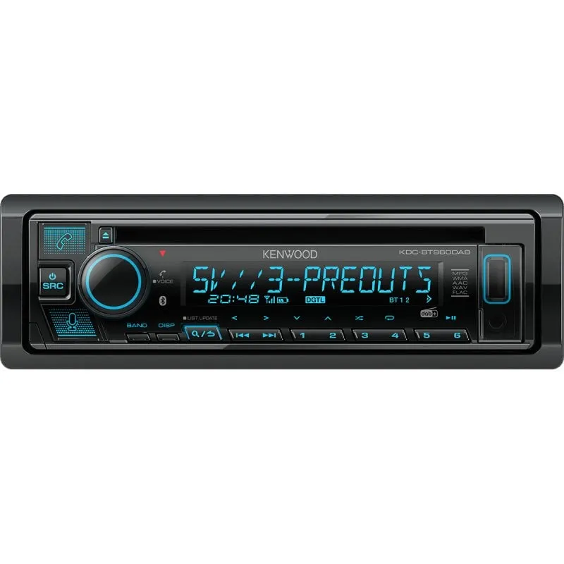 Autoradio Kenwood KDC-BT960DAB Bluetooth/CD/USB/DAB+ - immagine 1