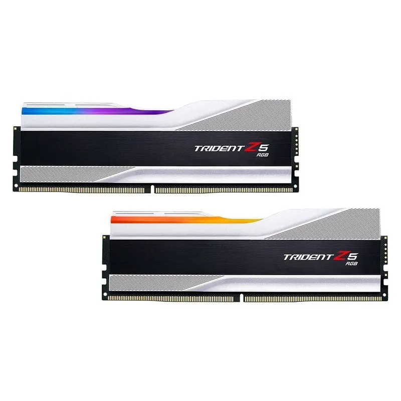 G.Skill Trident Z5 RGB Argento DDR5 8000 MHz 32 GB 2x16 GB CL38 - immagine 1