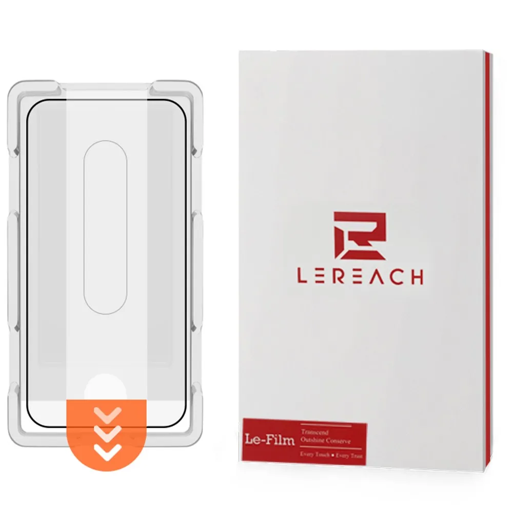 Pellicola protettiva per schermo Lereach per Xiaomi 17T Pro, Vetro temperato, Full Glue, Nero - immagine 1
